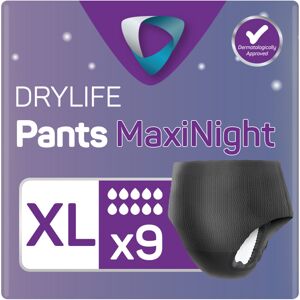 9x Drylife Maxi Night Incontinence Pants (X-Large) 9x Drylife Maxi Night Incontinence Pants (X-Large)