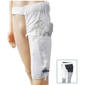 SPIEZ (M, WHITE) Catheter Leg Bag Holder, Urine Leg Bag Holder Cover with Waist Belt, SPIEZ (M, WHITE) Catheter Leg Bag Holder, Urine Leg Bag Holder Cover with Waist Belt,