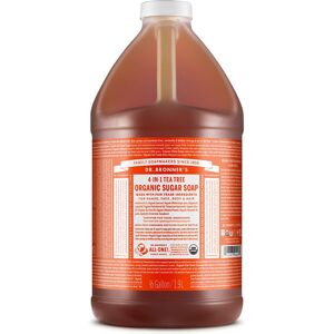 Dr Bronner's Dr. Bronner's - Organic Sugar Soap (Tea Tree 64 Ounce) - Made with Organic Oils Dr Bronner's Dr. Bronner's - Organic Sugar Soap (Tea Tree 64 Ounce) - Made with Organic Oils