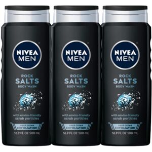 Nivea Men Deep Clean Rock Salts Body Wash Exfoliating Rock Salt Body Wash 3 Pa Nivea Men Deep Clean Rock Salts Body Wash Exfoliating Rock Salt Body Wash 3 Pa