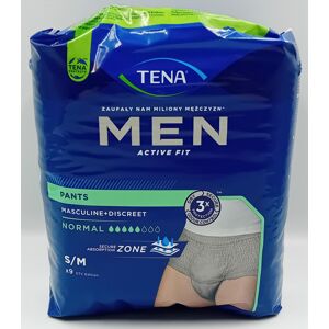 Tena Men Pants Normal Grey S/M Pack of 9 - REF: 772703 Tena Men Pants Normal Grey S/M Pack of 9 - REF: 772703