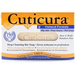 Cuticura Oatmeal Formula Deep Cleansing Bar Soap - Oily - 3 OZ Pack of 6 Cuticura Oatmeal Formula Deep Cleansing Bar Soap - Oily - 3 OZ Pack of 6