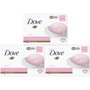 Dove Pink Moisturising Beauty Cream Bar 3 in 1 Cleanses, Moisturises and Nourishes So Dove Pink Moisturising Beauty Cream Bar 3 in 1 Cleanses, Moisturises and Nourishes So