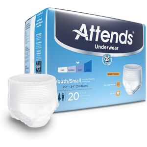 Attends Underwear for Adult Incontinence Care with Quick-Dry Channels Ultimate A Attends Underwear for Adult Incontinence Care with Quick-Dry Channels Ultimate A