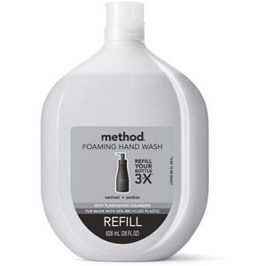 Method Vetiver & Amber Scent Foam Hand Wash - 28 oz Method Vetiver & Amber Scent Foam Hand Wash - 28 oz