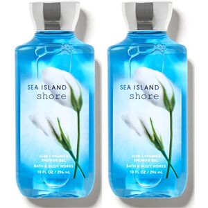Bath & Body Works Bath and Body Works Sea Island Shore Shower Gel 10 Oz 2 Pack Sea Island Shore Bath & Body Works Bath and Body Works Sea Island Shore Shower Gel 10 Oz 2 Pack Sea Island Shore