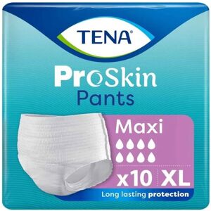 (Extra Large) TENA ProSkin Pants Maxi - 1 x Pack of 10 (Extra Large) TENA ProSkin Pants Maxi - 1 x Pack of 10