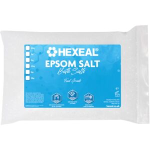 Hexeal Epsom Salt 1kg – 1kg Bag of Food Grade Magnesium Sulphate Hexeal Epsom Salt 1kg – 1kg Bag of Food Grade Magnesium Sulphate