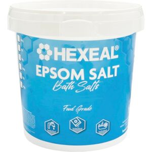 Hexeal Epsom Salt 1kg – 1kg Bucket of Food Grade Magnesium Sulphate Hexeal Epsom Salt 1kg – 1kg Bucket of Food Grade Magnesium Sulphate