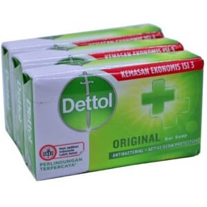 Dettol original antibacterial bar soap 6 x 60g Dettol original antibacterial bar soap 6 x 60g
