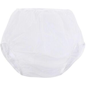 Unbranded (S, White) Leakproof Adult Diaper Cover Water Resistant Incontinence Underwear P Unbranded (S, White) Leakproof Adult Diaper Cover Water Resistant Incontinence Underwear P