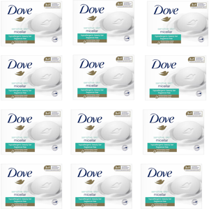12 x 90g Dove Soap Bar Sensitive Skin Hypoallergenic Beauty Bar 12 x 90g Dove Soap Bar Sensitive Skin Hypoallergenic Beauty Bar