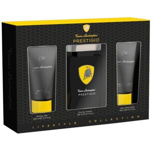 Lamborghini Prestigio Gift Set 125ml EDT Spray + 100ml Shower Gel + 100ml Afters Lamborghini Prestigio Gift Set 125ml EDT Spray + 100ml Shower Gel + 100ml Afters