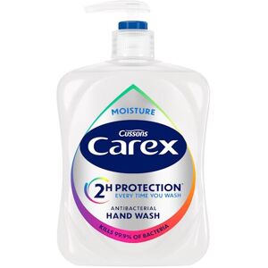 3 x Carex Moisture Antibacterial Handwash 500ml 3 x Carex Moisture Antibacterial Handwash 500ml