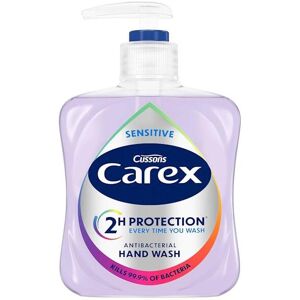 6 x Carex Sensitive Antibacterial Handwash 250ml 6 x Carex Sensitive Antibacterial Handwash 250ml