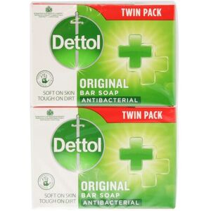 6 x Dettol Original Bar Soap Antibacterial 100g Twin Pack 6 x Dettol Original Bar Soap Antibacterial 100g Twin Pack