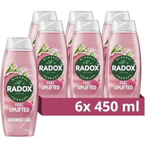 Radox Mineral Therapy Feel Uplifted Shower Gel With Grapefruit & Ginger Scent - Radox Mineral Therapy Feel Uplifted Shower Gel With Grapefruit & Ginger Scent -