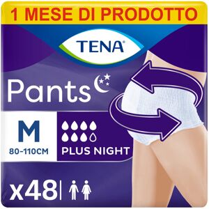 Tena Pants Plus Night M, 4 Packs of 12 Protectors Tena Pants Plus Night M, 4 Packs of 12 Protectors