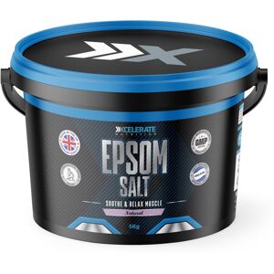 XCelerate Nutrition Epsom Salt 5Kg - Rich Bath Soak for Muscle Recovery & Skin Health XCelerate Nutrition Epsom Salt 5Kg - Rich Bath Soak for Muscle Recovery & Skin Health
