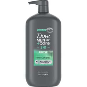 DOVE MEN + CARE Body and Face Wash Invigorating Revive 3N1 with Tea Tree Oil wi DOVE MEN + CARE Body and Face Wash Invigorating Revive 3N1 with Tea Tree Oil wi