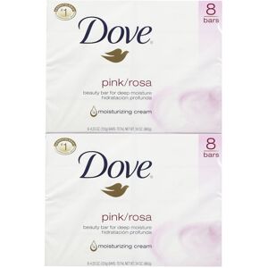 Dove Beauty Bar - Pink - 4 oz - 8 ct - 2 pk Dove Beauty Bar - Pink - 4 oz - 8 ct - 2 pk