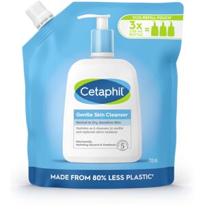 Cetaphil Gentle Skin Cleanser Eco Refill Pouch, 710ml, Face & Body Wash, for Nor Cetaphil Gentle Skin Cleanser Eco Refill Pouch, 710ml, Face & Body Wash, for Nor