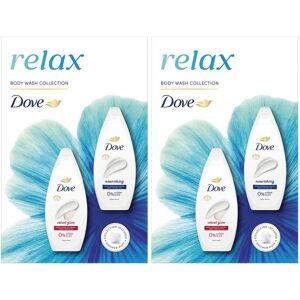 (Buy 2) Dove Relax Duo Body Wash , Velvet Glow & Nourishing, Gentle & Moisturisi (Buy 2) Dove Relax Duo Body Wash , Velvet Glow & Nourishing, Gentle & Moisturisi