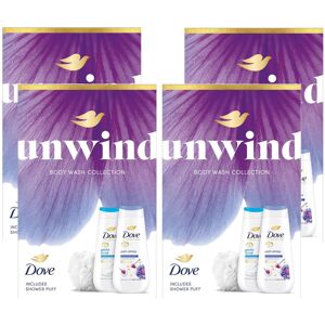 (Buy 4) Dove Unwind Duo Advance Gift Set with Exfoliating & Anti Stress Bodywash (Buy 4) Dove Unwind Duo Advance Gift Set with Exfoliating & Anti Stress Bodywash
