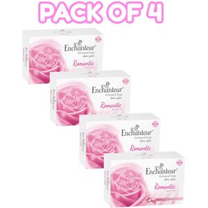 Unbranded (PACK OF 4) Enchanteur Romantic Perfumed Beauty Soap Luxurious Floral Scent & Ge Unbranded (PACK OF 4) Enchanteur Romantic Perfumed Beauty Soap Luxurious Floral Scent & Ge