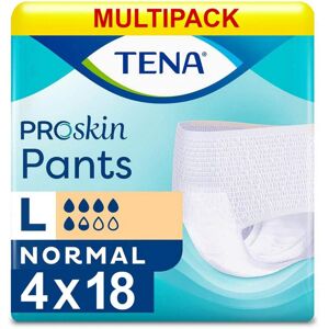 TENA Pants Normal Large (900ml) Incontinence Protection Pants 4 Pack of 18 TENA Pants Normal Large (900ml) Incontinence Protection Pants 4 Pack of 18