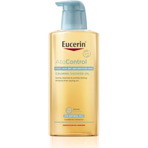 Eucerin AtoControl Bath & Shower Oil 400ml, Soap-Free and Fragrance-Free Body Cl Eucerin AtoControl Bath & Shower Oil 400ml, Soap-Free and Fragrance-Free Body Cl
