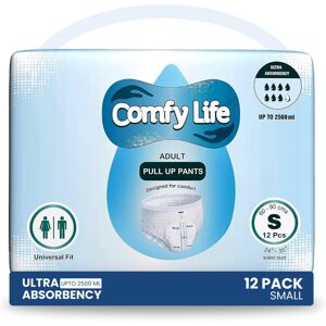 Comfy Life Premium Adult Incontinence Pull Up Diaper Pants 12 Pack High Absorben Comfy Life Premium Adult Incontinence Pull Up Diaper Pants 12 Pack High Absorben