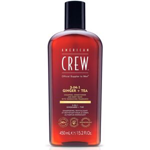 American Crew Ginger + Tea 3-in-1 Shampoo 450ml - Hair & Body Care American Crew Ginger + Tea 3-in-1 Shampoo 450ml - Hair & Body Care