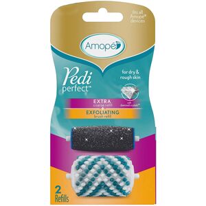 Amope Amopé Pedi Perfect - Electronic Foot File Mixed Refills, 2 ct, Extra Coarse & Ex Amope Amopé Pedi Perfect - Electronic Foot File Mixed Refills, 2 ct, Extra Coarse & Ex