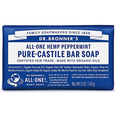 Dr. Bronner's Soap Peppermint (140g) Dr. Bronner's Soap Peppermint (140g)