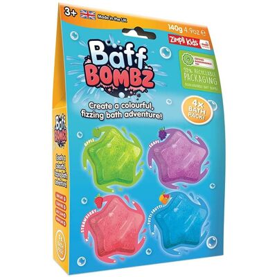 Zimpli Kids - Star Bath Bombs - Christmas Stocking Fillers Zimpli Kids - Star Bath Bombs - Christmas Stocking Fillers