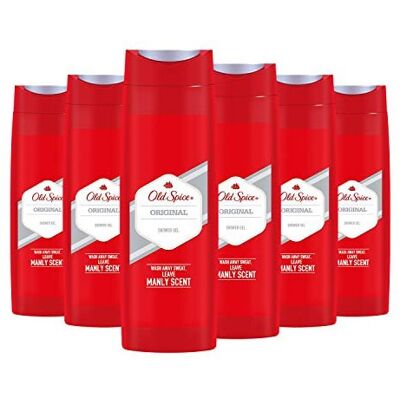 Old Spice - Original - 400 ml - 6 pack - Shower Gel Old Spice - Original - 400 ml - 6 pack - Shower Gel
