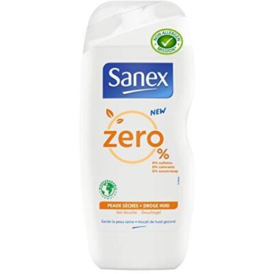 Sanex - Zero% - Biodegradable - Dry Skin - Shower Gel Sanex - Zero% - Biodegradable - Dry Skin - Shower Gel