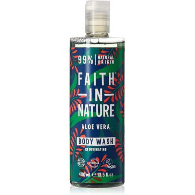 Faith In Nature Aloe Vera Body Wash - Rejuvenating - Vegan - Cruelty Free Faith In Nature Aloe Vera Body Wash - Rejuvenating - Vegan - Cruelty Free
