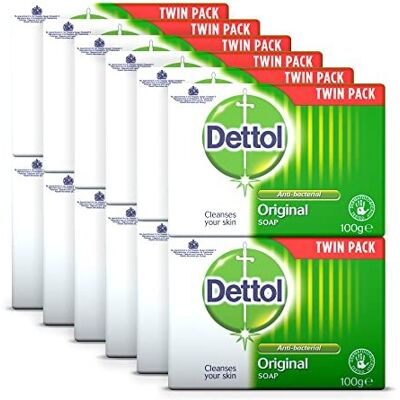 Dettol - Original - Antibacterial - Moisturising - Bar Soap Dettol - Original - Antibacterial - Moisturising - Bar Soap