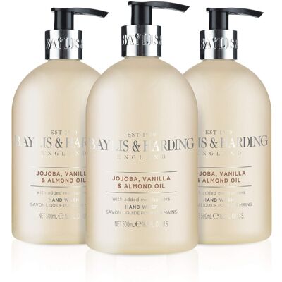 Baylis & Harding - Jojoba Vanilla Almond Oil Hand Wash - 500 ml - Hand wash Baylis & Harding - Jojoba Vanilla Almond Oil Hand Wash - 500 ml - Hand wash
