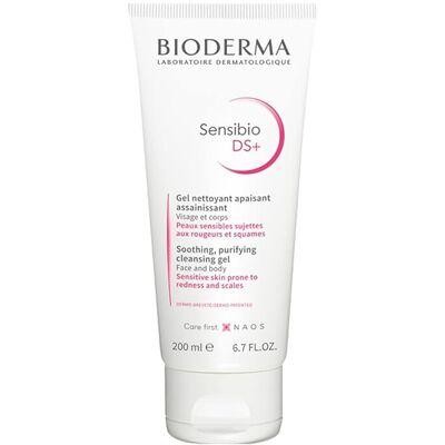 Bioderma Sensibio DS+ Soothing Purifying Cleansing Gel 200ml Face & Body Wash Bioderma Sensibio DS+ Soothing Purifying Cleansing Gel 200ml Face & Body Wash