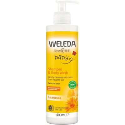 Weleda Mother & Child Calendula Shampoo and Body Wash 400ml Weleda Mother & Child Calendula Shampoo and Body Wash 400ml