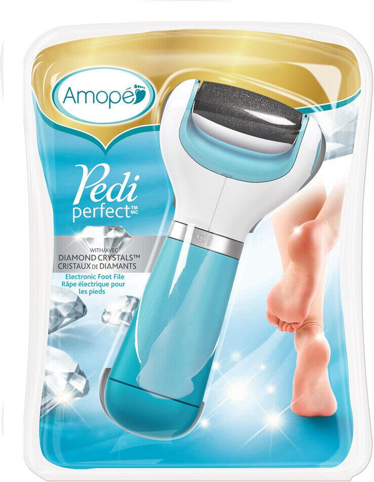 Amope Pedi Perfect Electronic Foot File, Regular Coarse