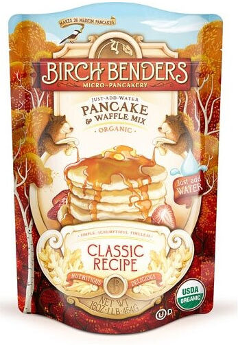 Birch Benders, Pancake & Waffle Mix, Organic Classic, 1 lb (454 g)