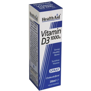 Health Aid Healthaid Vitamin D3 1000iu Spray 20ml Health Aid Healthaid Vitamin D3 1000iu Spray 20ml