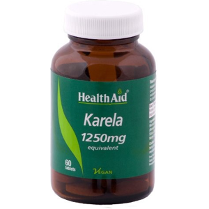 HealthAid Karela Extract 1250mg - 60 Tablets - Dietary Supplement HealthAid Karela Extract 1250mg - 60 Tablets - Dietary Supplement
