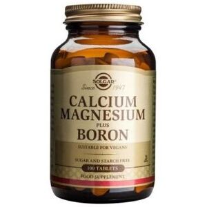 Solgar Calcium Magnesium plus Boron Tabs