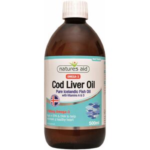 Natures Aid Health Cod Liver Oil Liquid 500ml Natures Aid Health Cod Liver Oil Liquid 500ml