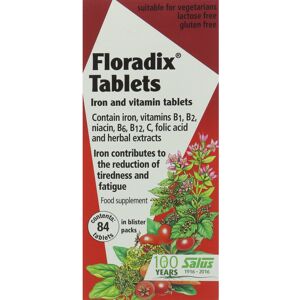 Floradix Iron Supplement Tablets - Pack of 84 Tablets Floradix Iron Supplement Tablets - Pack of 84 Tablets